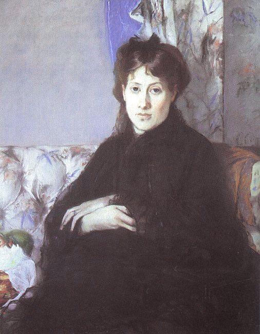 Berthe Morisot Portrait of Edma Pontillon nee Morisot France oil painting art